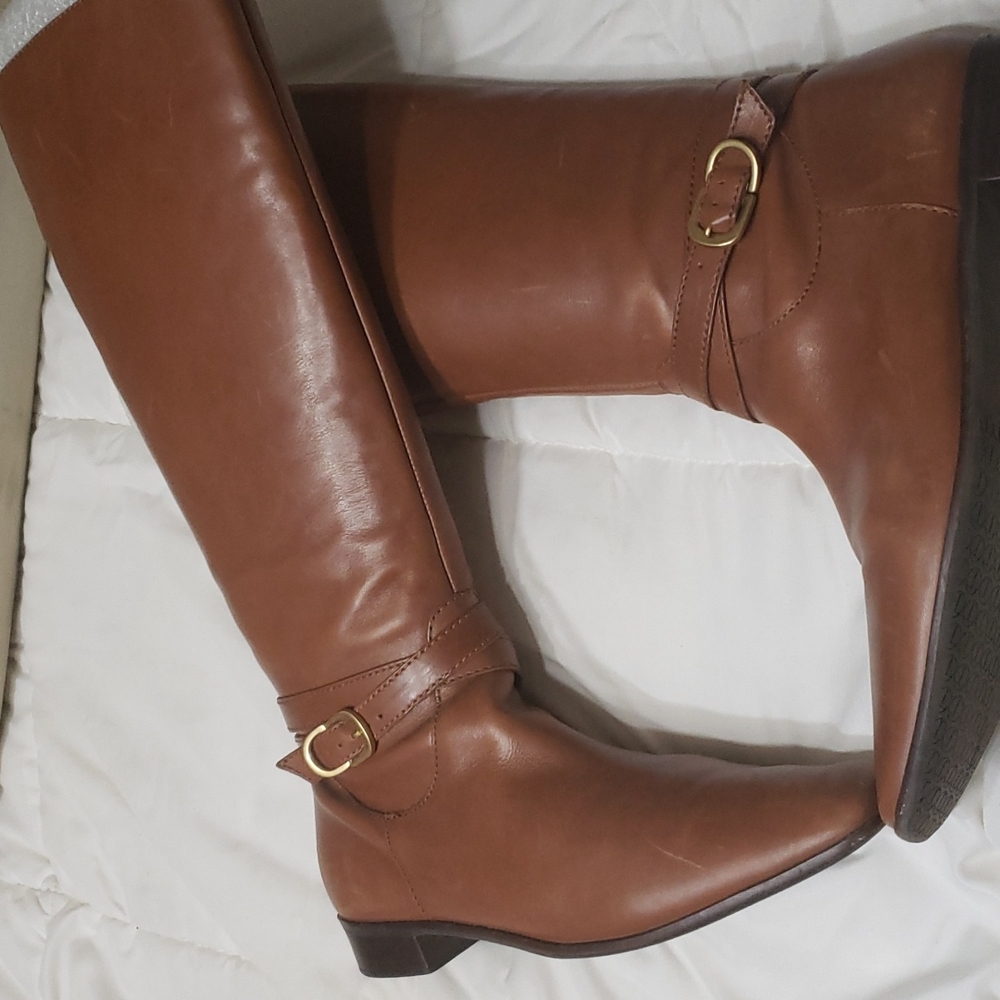 Talbots leather boots